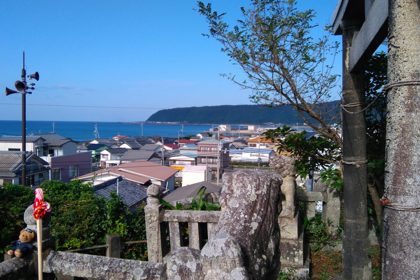 View of Muroto from Shinshoji