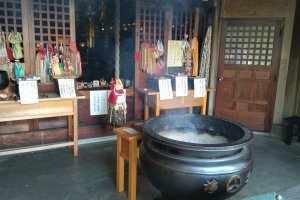 Holy Smoke At the Main Shrine  