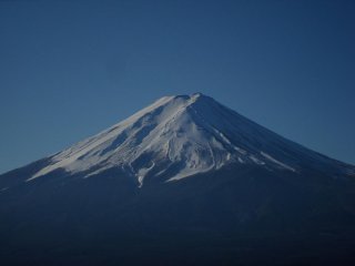 Magic Mount Fuji on a clear day