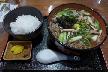 Delicious soba in Shimane