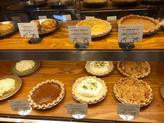 Sweet and savory pies to choose from