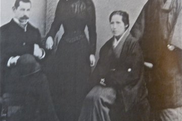 Copeland and Umeko with Umeko's parents