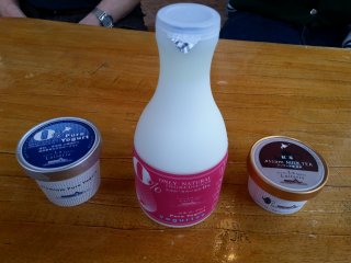 Les trois façons de déguster le yaourt : manger un yaourt, prendre un yaourt à boire ou déguster une glace
