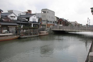 Каналы вокруг города Мацуэ