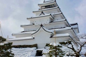 Winter Magic at Tsuruga-jo Castle
