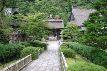This little shrine near Okunoin has a small river running by