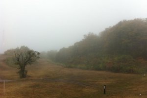mist over Togari slopes