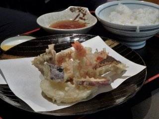 Quelques délicieux tempura