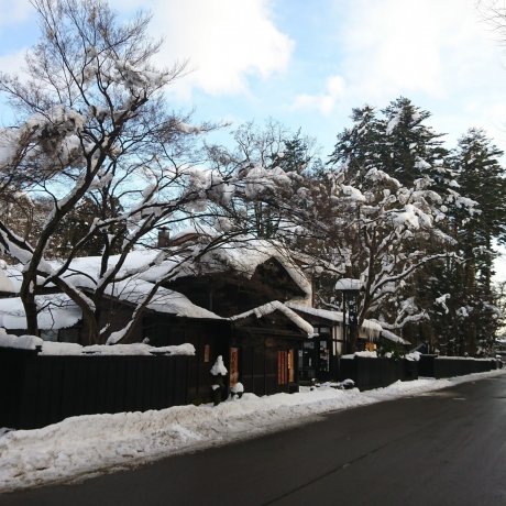 The Akita Nairiku Line in Winter