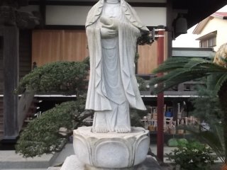 A statue in the grounds