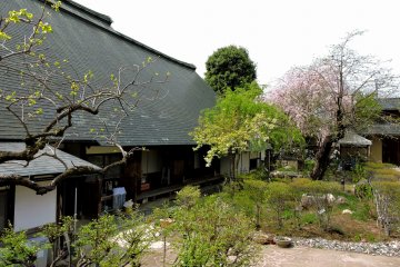 The garden of Kanzo Yashiki House