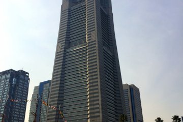 Landmark Tower seen from the sea