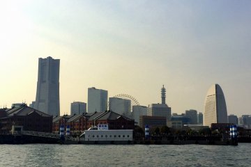 Another view of Minatomirai 21 from the sea