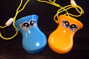 Cute duck-shaped whistles that I brought back home