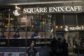 Square Enix Cafe, located on 1F of Yodobashi Akiba