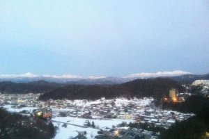 The view from the onsen