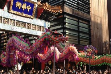 Chinese New Year Parade in Yokohama