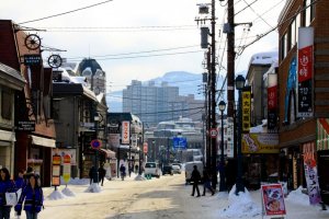 Sakaimachi street is just as beautiful in winter. It may be cold, but there are some fantastic cafes to have a break and warm up in.