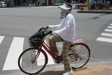 Велосипед - популярное средство транспорта в Японии