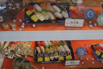 Пластиковые макеты суши