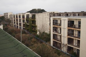 Enjoy climbing to the top of a beautiful abandoned apartment complex, without the danger of trespassing or injury.