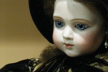 Французская фарфоровая кукла конца 19 века