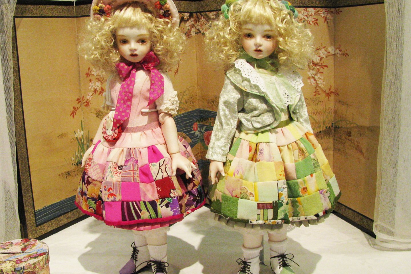 Фарфоровые шарнирные куклы
