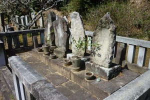 The graves of the first four Matsudaira clan heads
