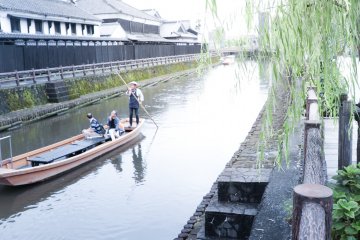 Boat ride down Uzuma River in Tochigi