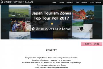 Undiscovered Japan Top Tour Poll 2017