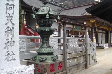 Around the shrine
