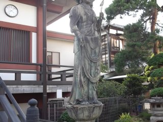 A Buddhist statue