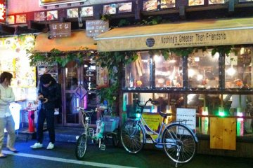 <p>Nothing is greater than friendship at Kita Horie just west of Shinsaibashi</p>