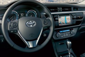 Interior de um Toyota