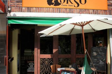 Cucino Italia Orso, in Matsuyama from the street