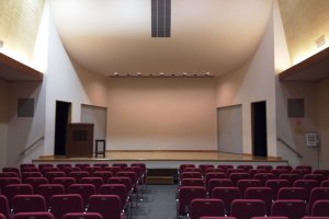 A beautiful acoustic hall at Osaka Christian Center