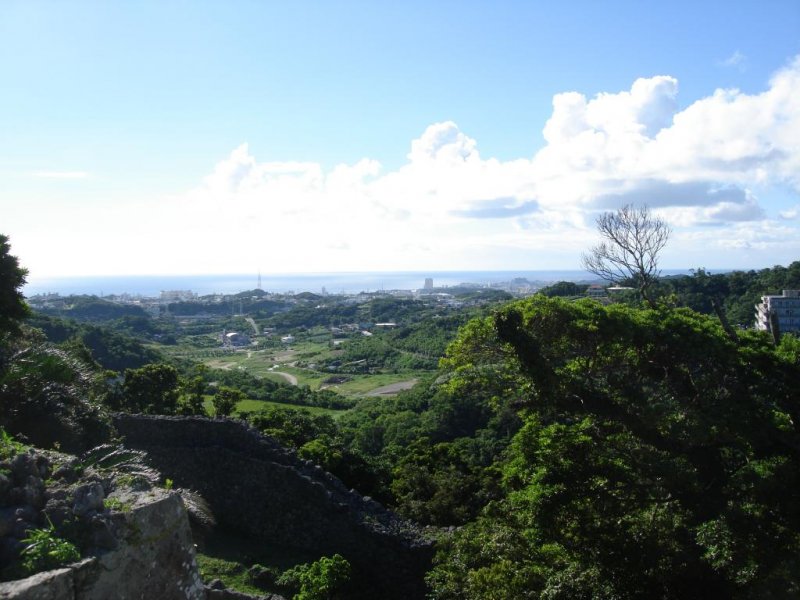 A royal view from Nakagusku