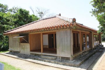 <p>Only one of the original two guard houses have been restored</p>