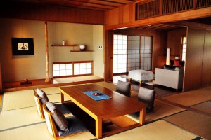 The rooms and suites blend western comfort with Japanese senstitivities