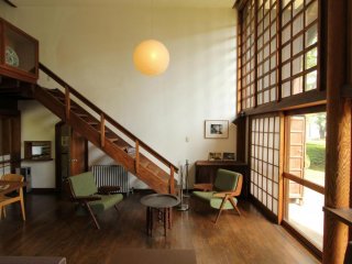Simple but stunning, Kunio Mayekawa's own house from 1942; it's said that this house was the starting point of a great career in modern Japanese architecture