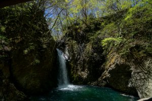 Find the hidden waterfall on the cycling tour