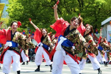 Synchronized dancers- these groups practice for countless hours