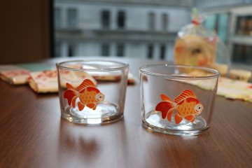 Goldfish-inspired souvenirs