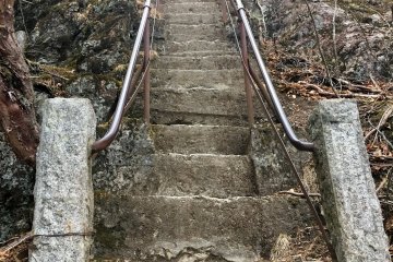 Stairway to Okumiya, further up