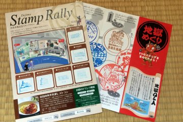 Stamp rallies from tourist destinations