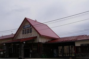 Kawayu-Onsen Station on JR's Semmo Line