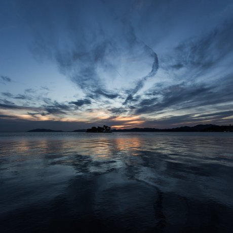 宍道湖夕陽