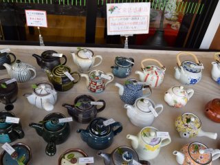 There are a host of tea wares on offer
