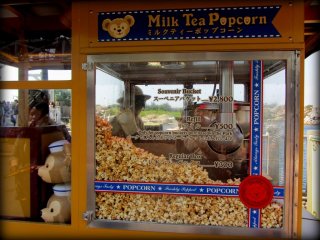 One of the highlights of the park is the popcorn - tasting all of the unique flavors is definitely an experience