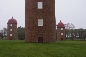 The icons of the park: Three silos